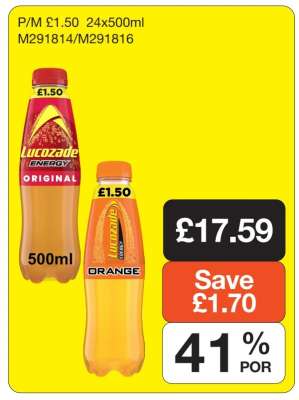 Lucozade Energy 500ml