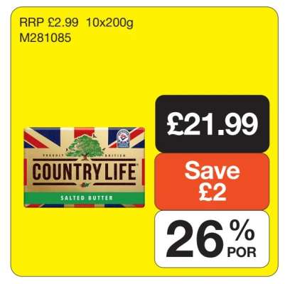 Country Life Salted Butter