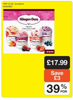 Häagen-Dazs Fruit Collection Mini Cups