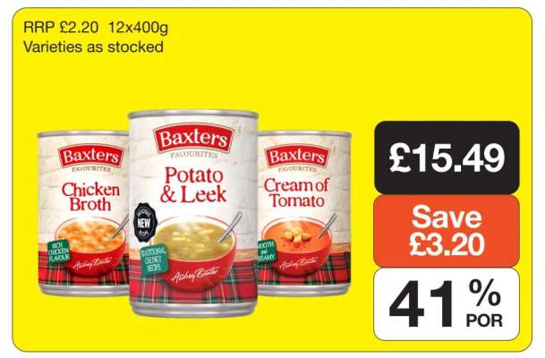 Baxters Soups