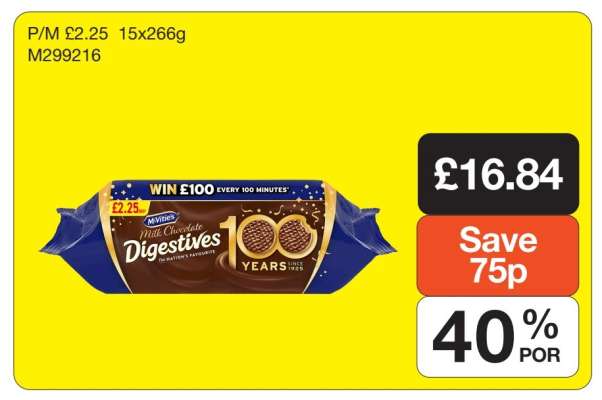 McVitie's Milk Chocolate Digestives
