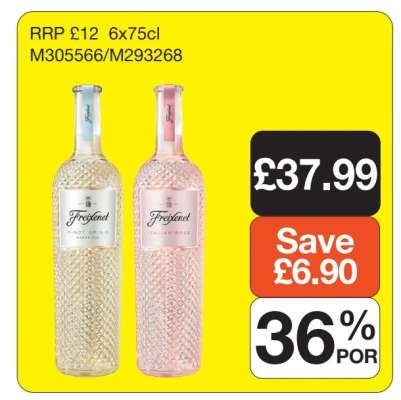 Freixenet Pinot Grigio & Italian Rosé