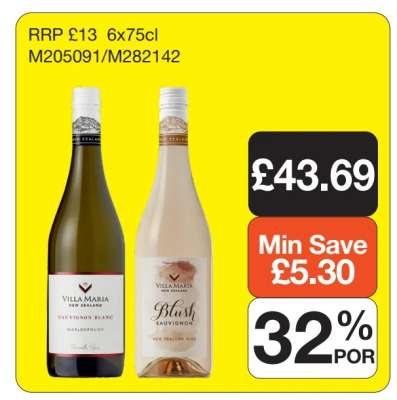 Villa Maria Sauvignon Blanc/Blush Sauvignon