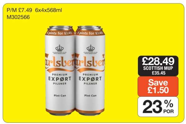 Carlsberg Premium Export Pilsner