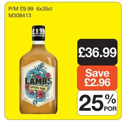 Lambs Spiced Rum