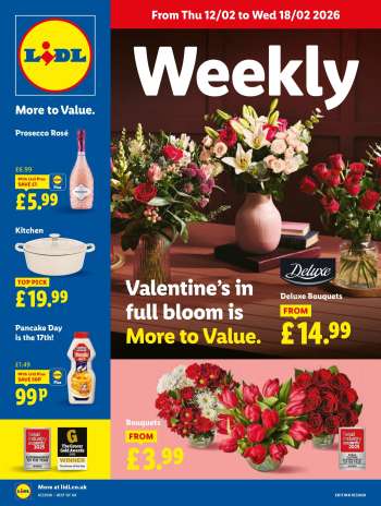 Lidl offer  - 12/02/2026 - 18/02/2026.