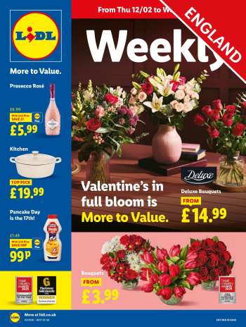 Lidl offer  - 12/02/2026 - 18/02/2026.