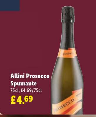 Allini Prosecco Spumante