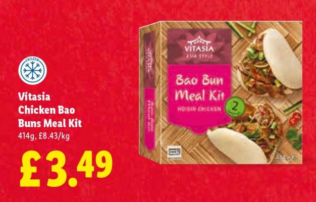 Vitasia Chicken Bao Buns Meal Kit