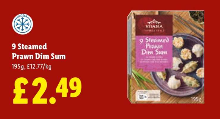 9 Steamed Prawn Dim Sum