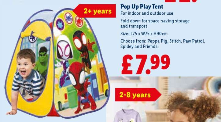 Pop Up Play Tent