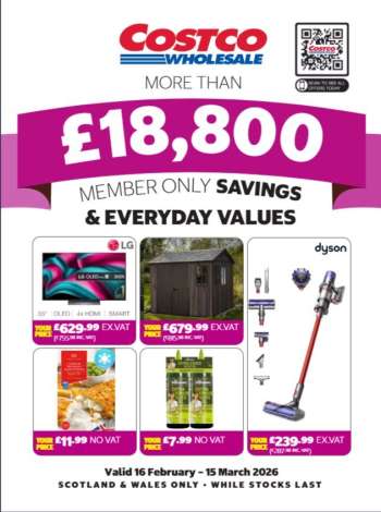 Costco offer  - 16/02/2026 - 15/03/2026.