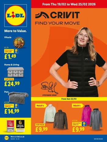 Lidl offer  - 19/02/2026 - 25/02/2026.