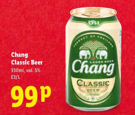 Chang Classic Beer