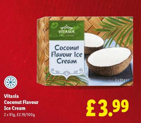 Vitasia Coconut Flavour Ice Cream