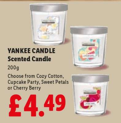 YANKEE CANDLE Scented Candle