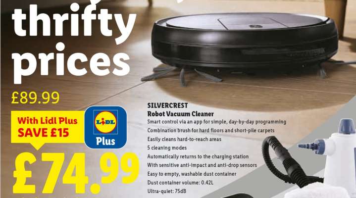 SILVERCREST Robot Vacuum Cleaner