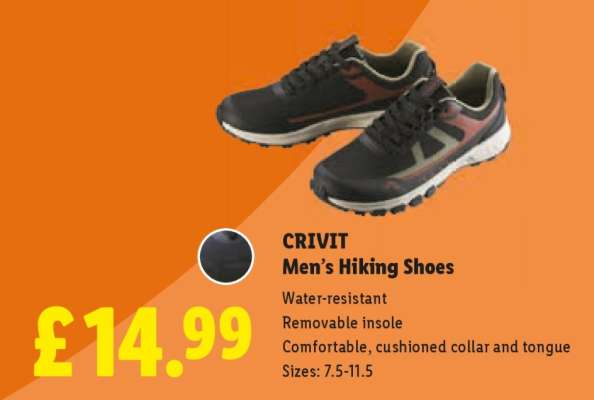 CRIVIT Men's Hiking Shoes