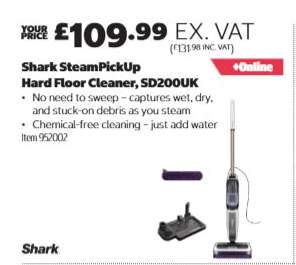 Shark SteamPickUp Hard Floor Cleaner, SD200UK