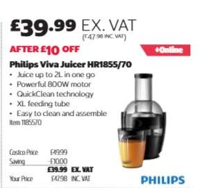 Philips Viva Juicer HR1855/70
