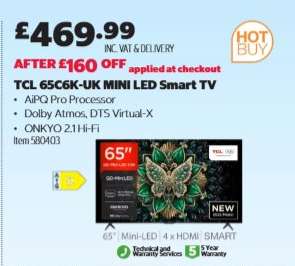 TCL 65C6K-UK MINI LED Smart TV
