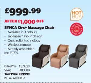 SYNCA Circ+ Massage Chair
