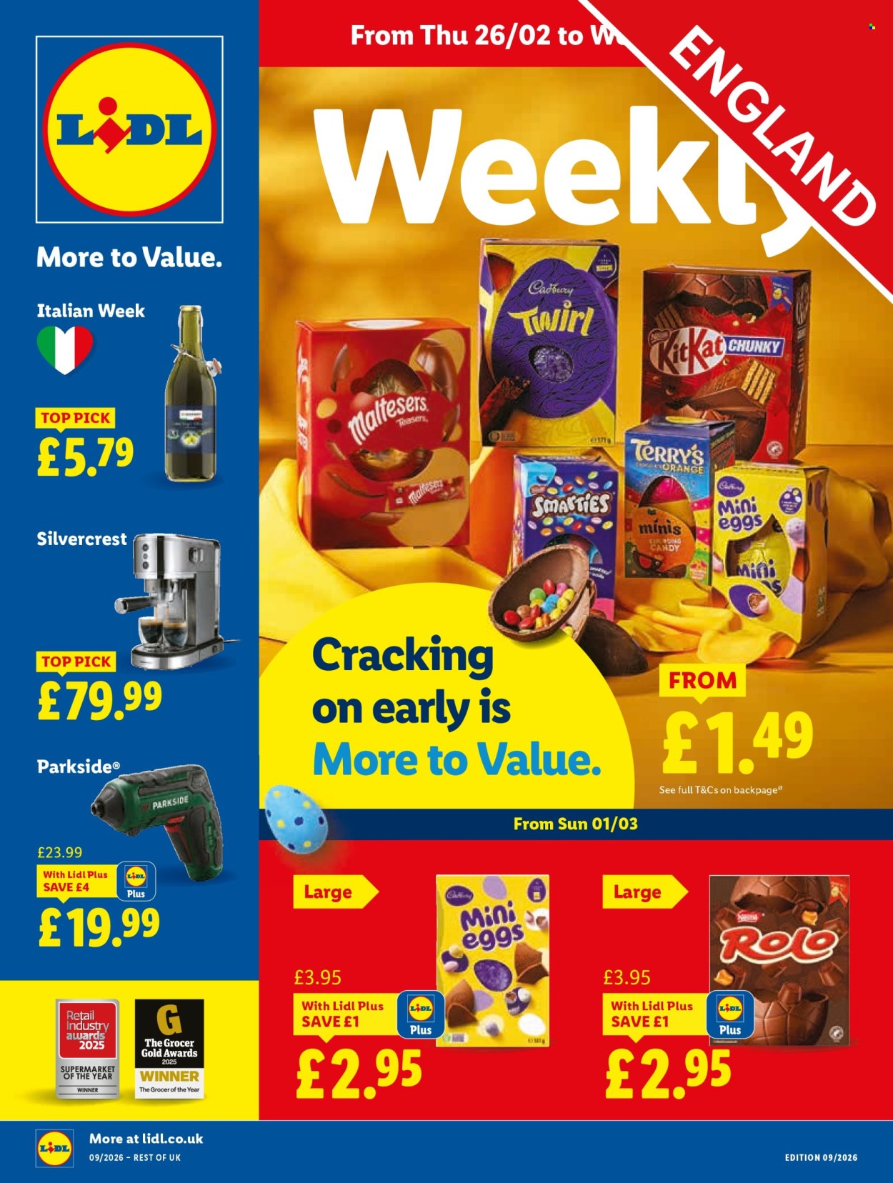 Lidl offer - 26/02/2026 - 04/03/2026. Page 1