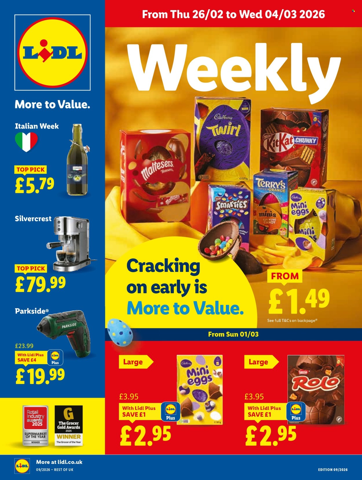 Lidl offer - 26/02/2026 - 04/03/2026. Page 1