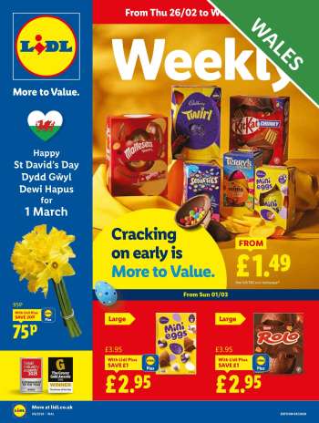 Lidl offer  - 26/02/2026 - 04/03/2026.
