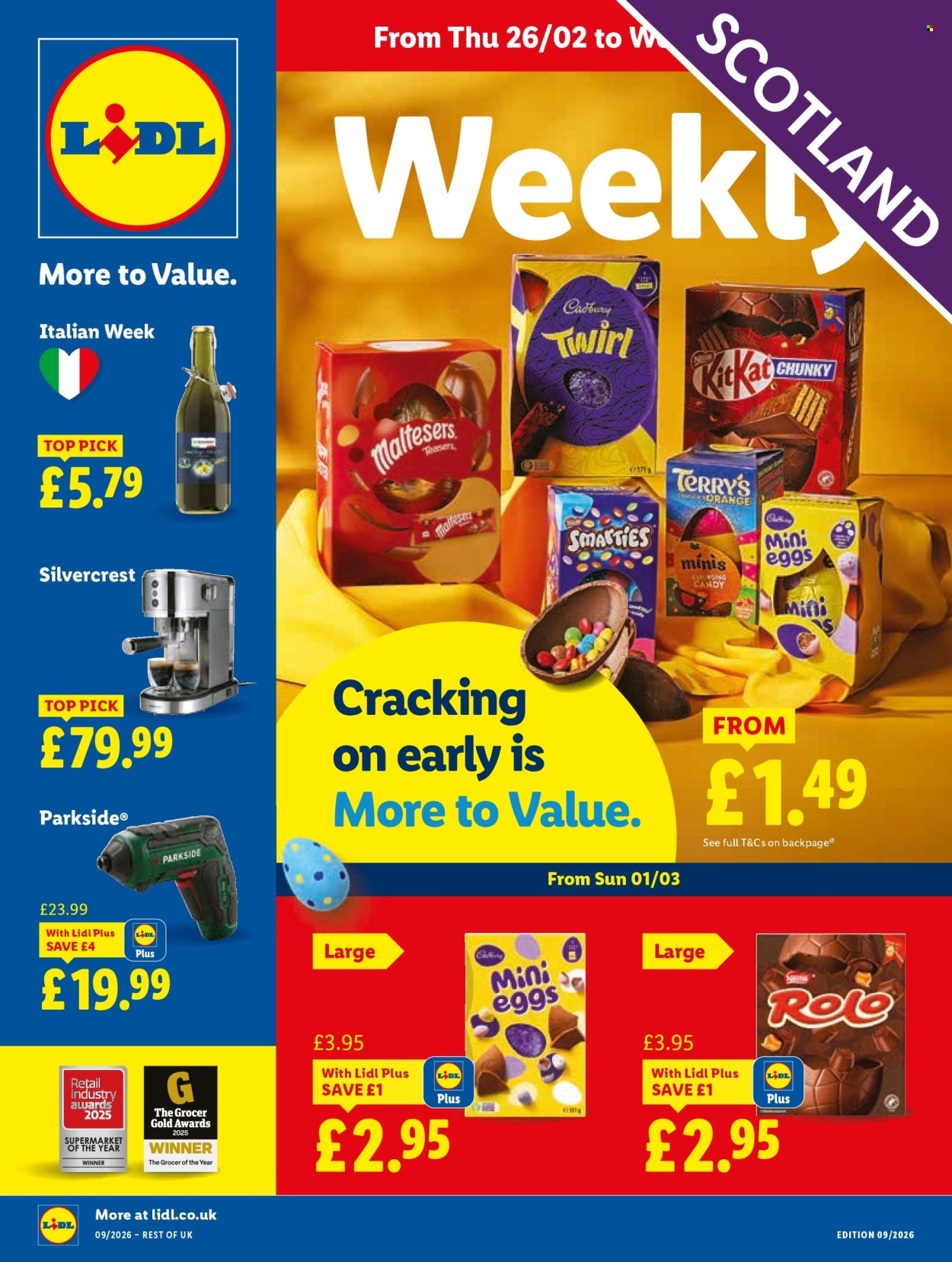 Lidl offer - 26/02/2026 - 04/03/2026. Page 1