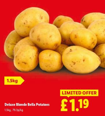 Deluxe Blonde Bella Potatoes