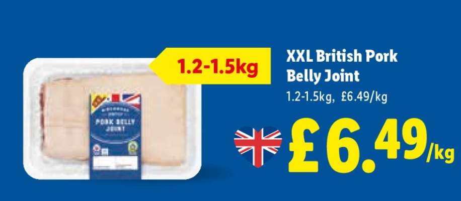 XXL British Pork Belly Joint