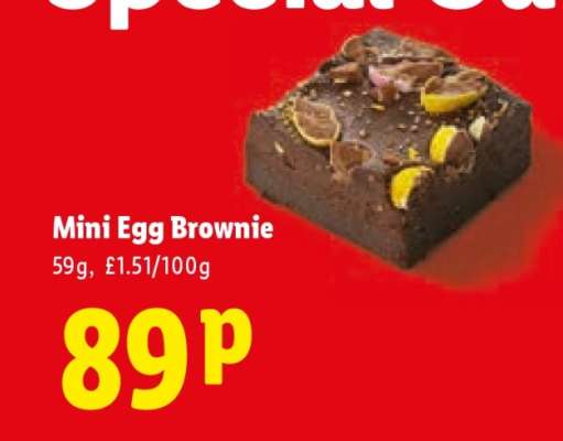 Mini Egg Brownie