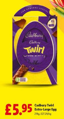 Cadbury Twirl Extra Large Egg
