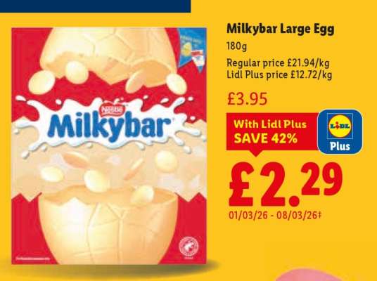 Milkybar Large Egg