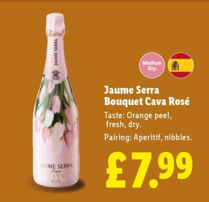 Jaume Serra Bouquet Cava Rosé