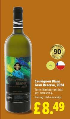 Sauvignon Blanc Gran Reserva, 2024