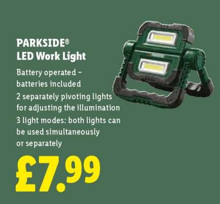 PARKSIDE LED Work Light