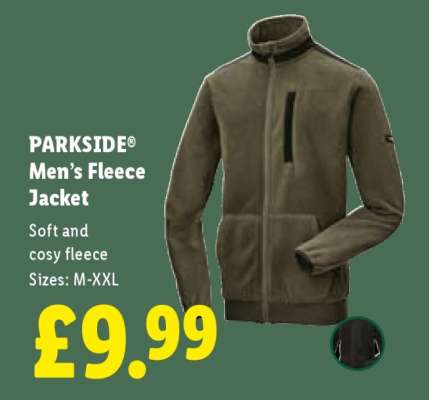 PARKSIDE® Men's Fleece Jacket