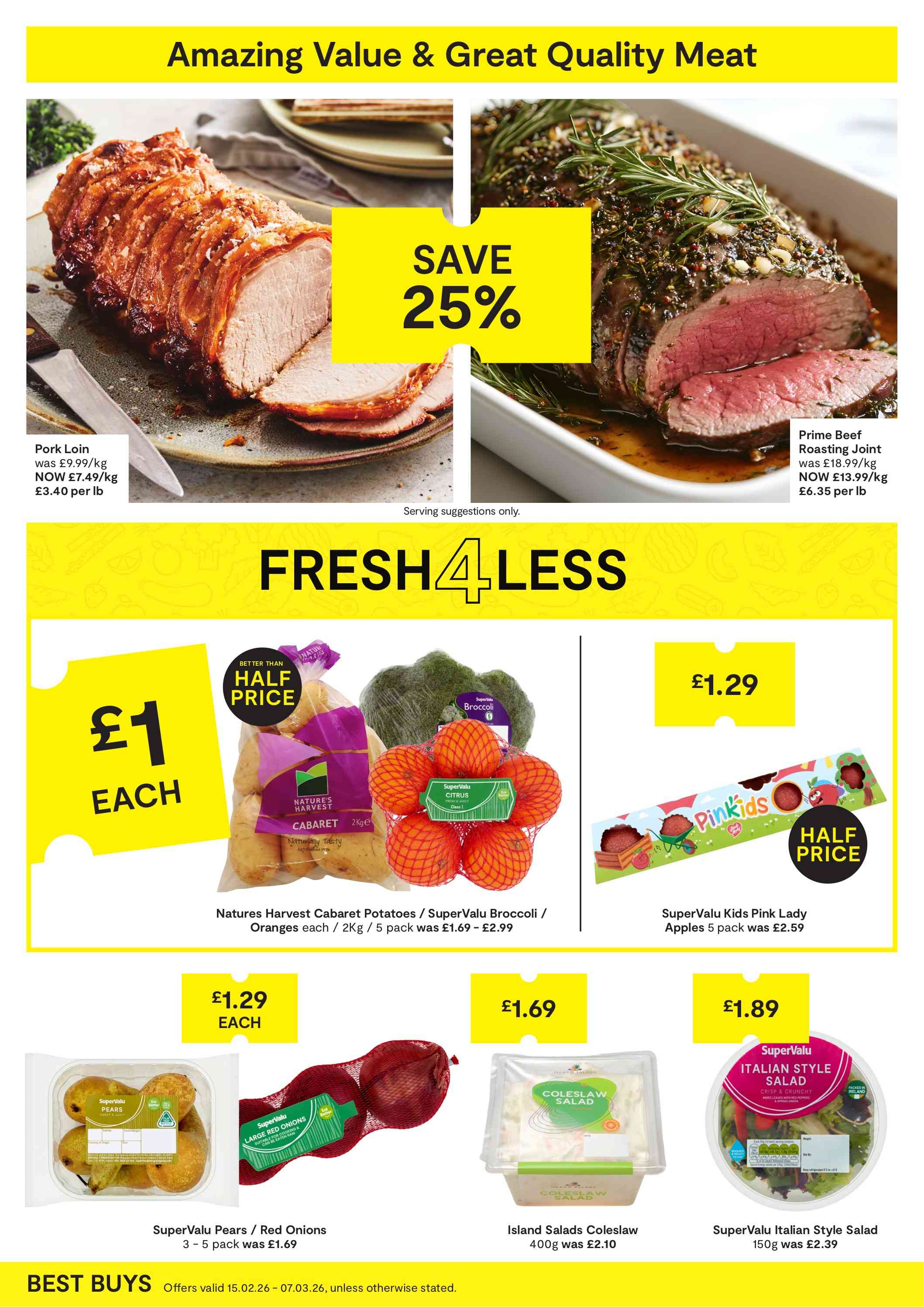 SuperValu offer - 15/02/2026 - 07/03/2026. Page 8