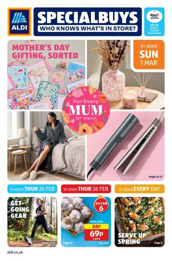 Aldi offer  - 26/02/2026 - 04/03/2026.