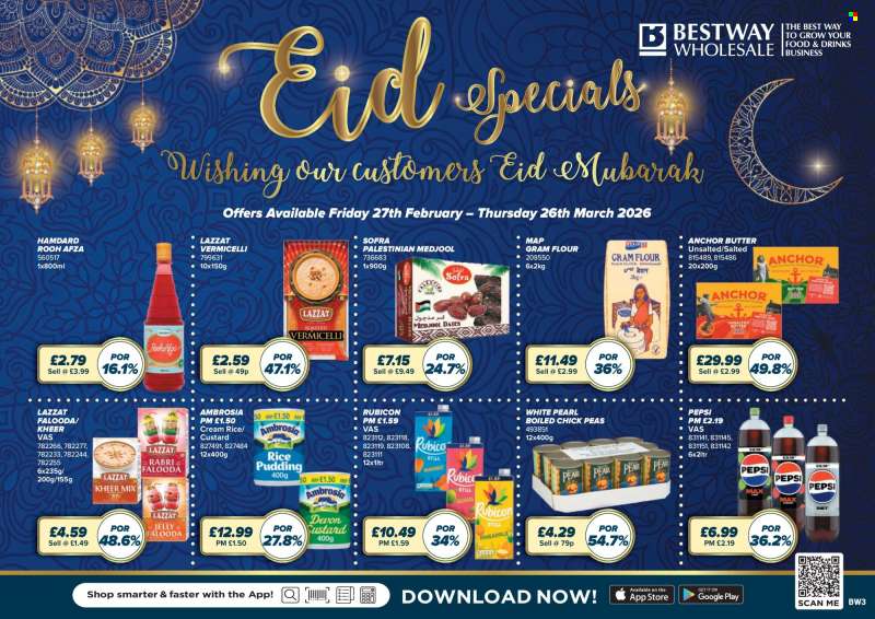 Bestway offer  - 27/02/2026 - 26/03/2026.