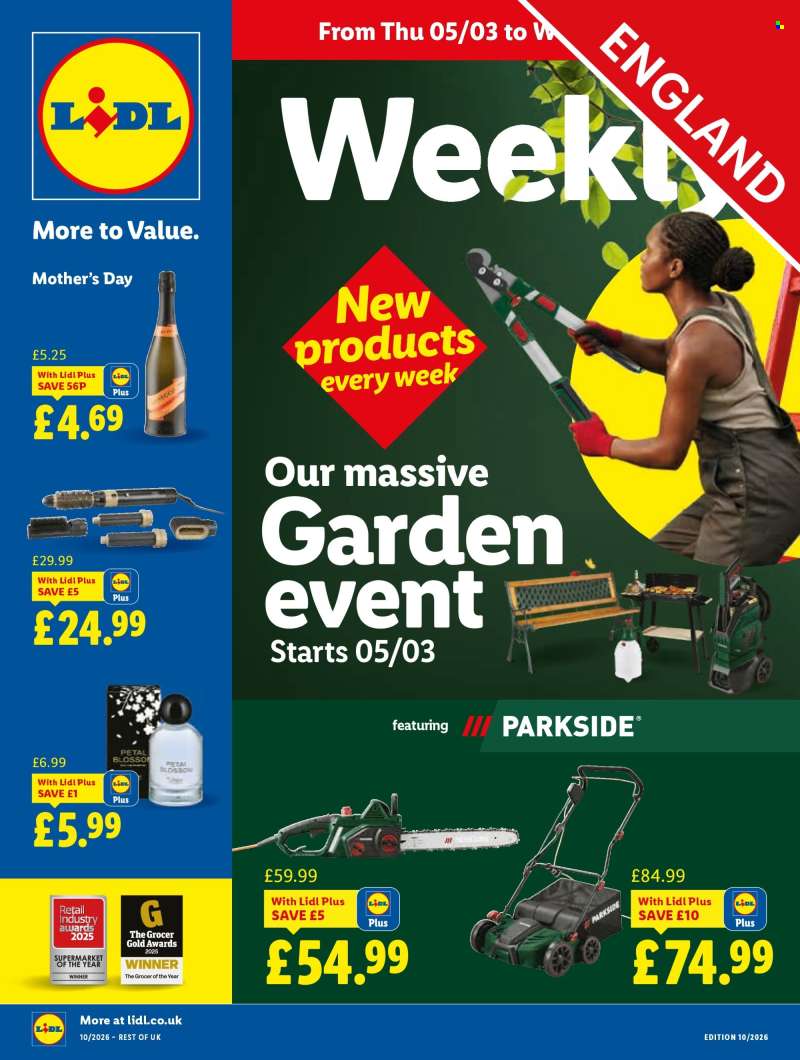 Lidl offer  - 05/03/2026 - 11/03/2026.