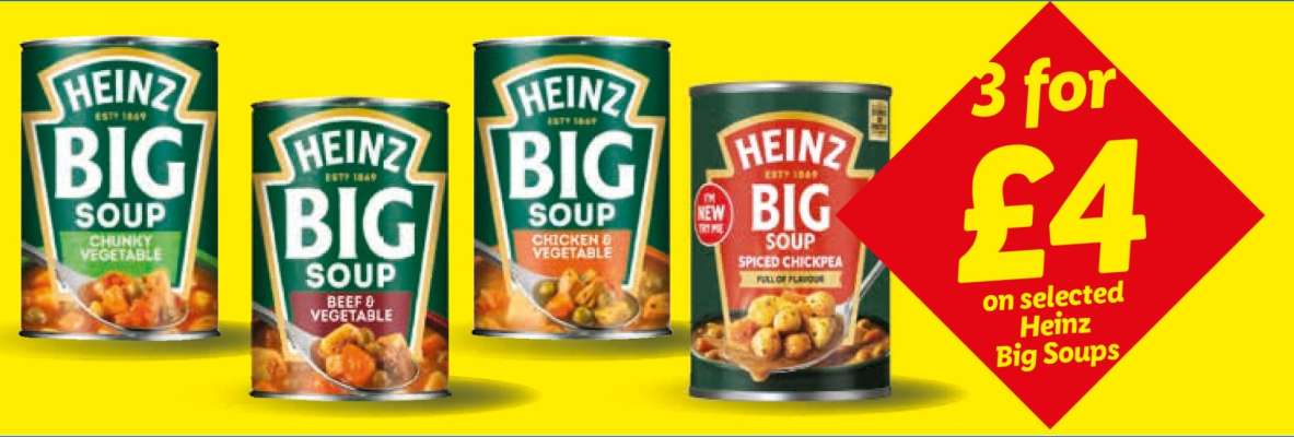Heinz Big Soups