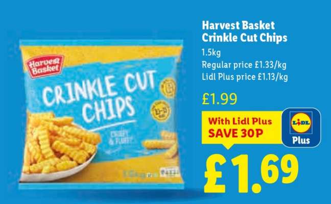 Harvest Basket Crinkle Cut Chips