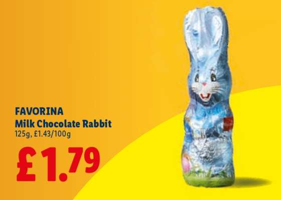 FAVORINA Milk Chocolate Rabbit