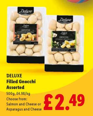 DELUXE Filled Gnocchi Assorted