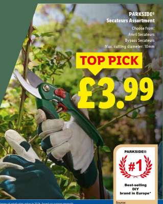 PARKSIDE® Secateurs Assortment