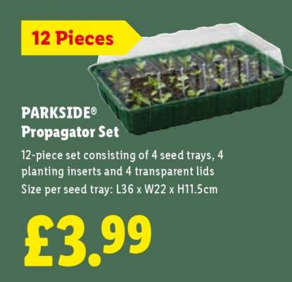 PARKSIDE® Propagator Set