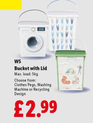 W5 Bucket with Lid